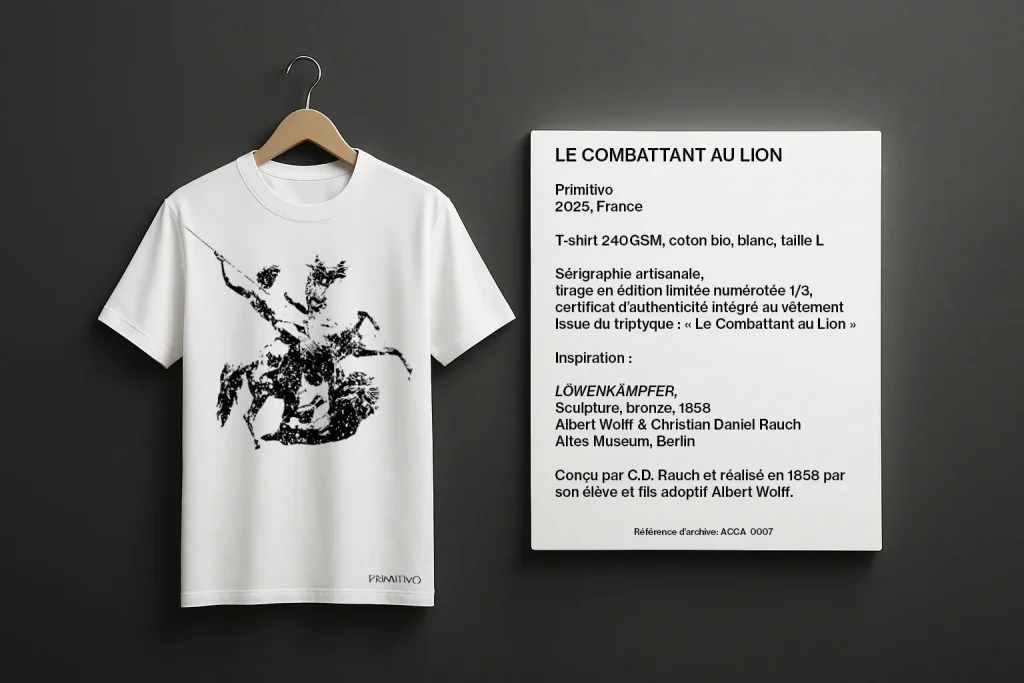 LE COMBATTANT AU LION 1/3
